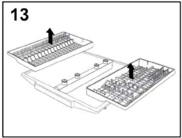 HAIER XF 6B2M3PX1 - UTILISATION DU TROISIÈME PANIER (uniquement sur certains modèles) - 2