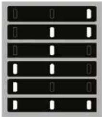 WHIRLPOOL WBUF011 - Αναμμένα LED Ρυθμίστε τη θερμοκρασία - 1