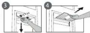 WHIRLPOOL W5 821EF W 1 - Procedure to clean the stop frost accessory - 3