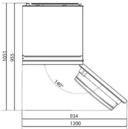 CANDY CBT3518EWK - Prostorske zahteve - 1