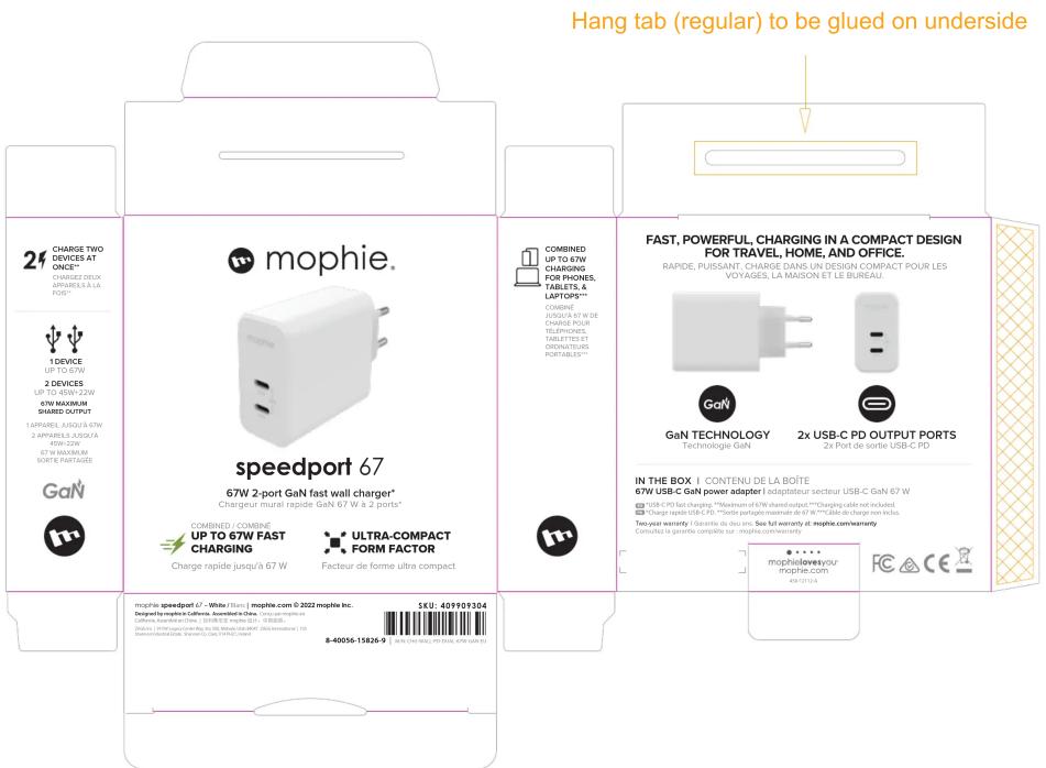 Mophie speedport 67 - 1