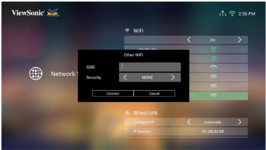 VIEWSONIC V8-4K - Wi-Fi 连接 - 5