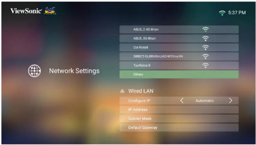 VIEWSONIC V8-4K - Wi-Fi 连接 - 4