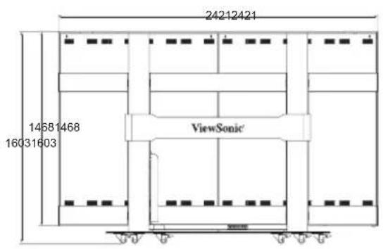 VIEWSONIC LD135-152 - Фиизуески за мерь LD108-122 - 1