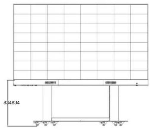 VIEWSONIC LD135-152 - Dimensions physiques du LD108-122 - 6