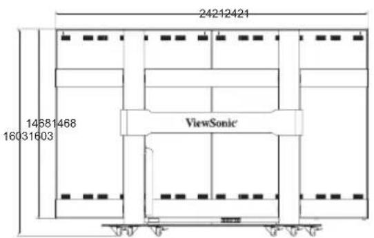 VIEWSONIC LD135-152 - (RoHS2) 83 - 25