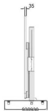 VIEWSONIC LD135-152 - Fysieke afmetingen voor LD135-152 - 2