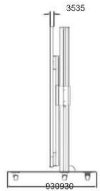 VIEWSONIC LD135-152 - Physical Dimensions for LD108-122 - 2