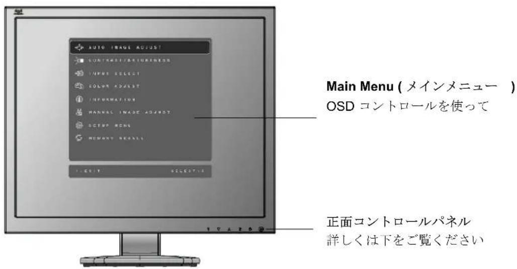 VIEWSONIC VA925-LED - 画面イメージの調整 - 1