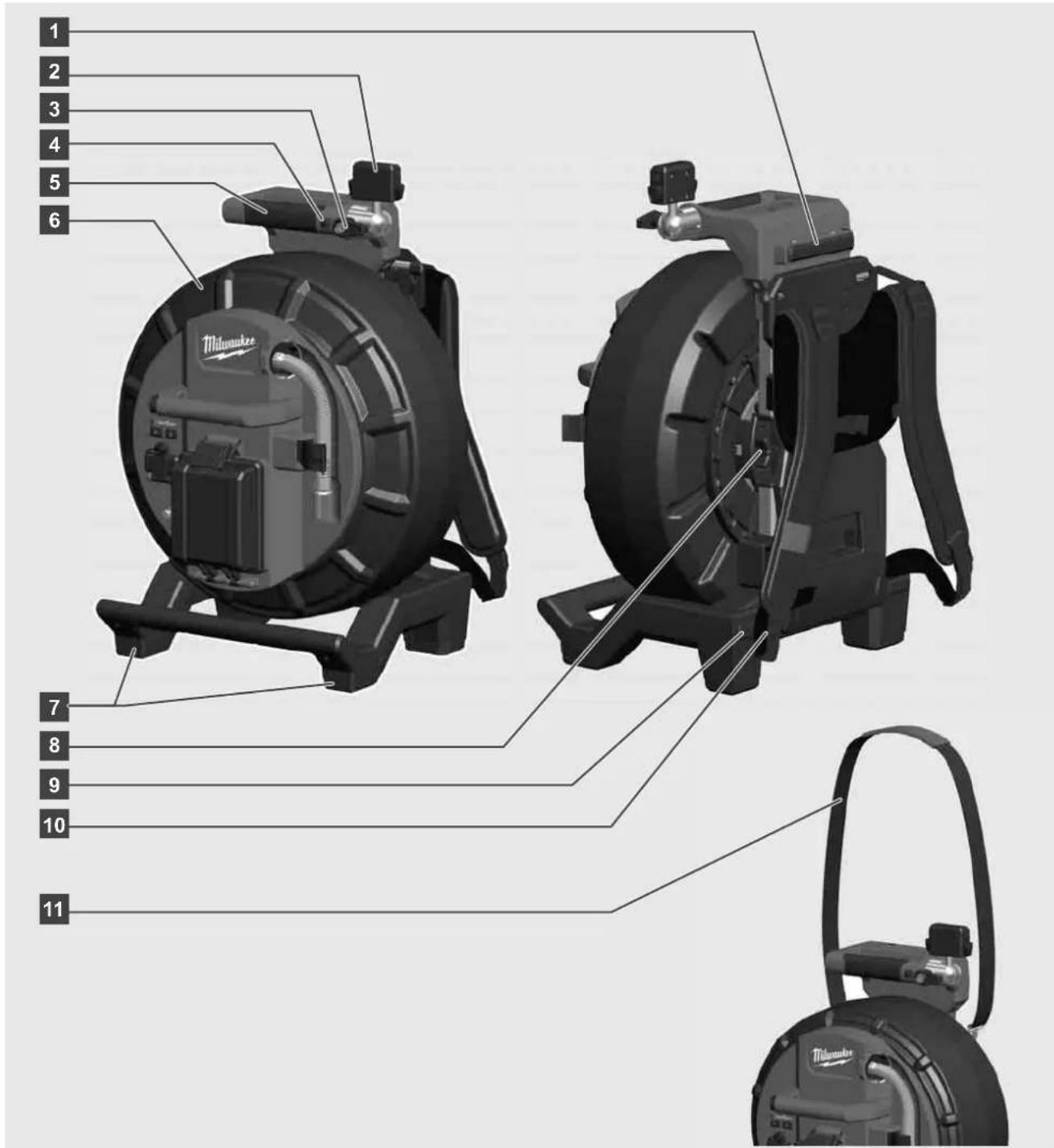 MILWAUKEE M18 SIC60SC HDR - Vamzdziu patikros ritès M18 SIC36HDR, M18 SIC30HDR apžvalga - 1