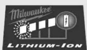 MILWAUKEE M18 SIC60SC HDR - Preverjanje stanja akumulatorske baterije - 11