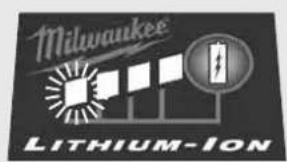 MILWAUKEE M18 SIC60SC HDR - Kontrola stavu nabiti akumulatoru - 9