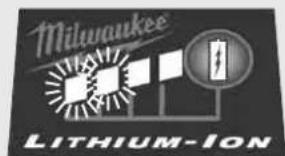 MILWAUKEE M18 SIC60SC HDR - Akun lataustilan tarkastaminen - 7