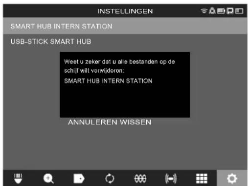 MILWAUKEE M18 SIC60SC HDR - Intern station en USB-stick formatteren - 2