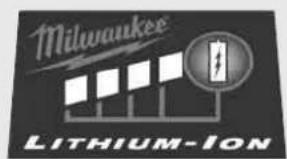 MILWAUKEE M18 SIC60SC HDR - Kontrol af batteriniveau - 13