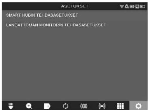 MILWAUKEE M18 SIC60SC HDR - Valitse ASETUKSET Smart Hub M18 SISH. - 1