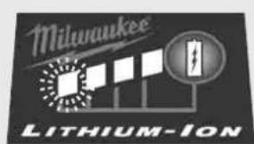 MILWAUKEE M18 SIC60SC HDR - Akun lataustilan tarkastaminen - 11