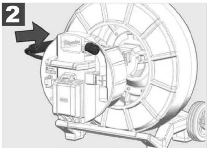 MILWAUKEE M18 SIC60SC HDR - Verificarea stării de incârcare a accumulatorului - 18