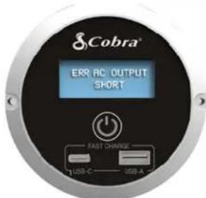 COBRA Remote On/Off Controller - Alarme coupure tension d'entrée CC (paramètre par défaut) - 4