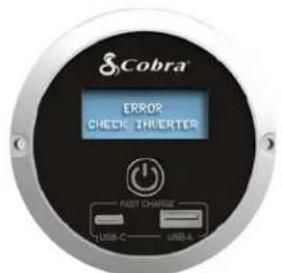 COBRA Remote On/Off Controller - AFFICHAGE DE LA TÉLÉCOMMANDE AVEC ONDULEUR PURE SINE OU POWER - 3