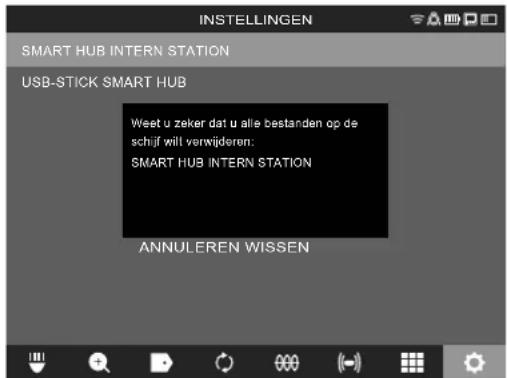 MILWAUKEE M18 SIC36 HDR - Intern station en USB-stick formatteren - 2