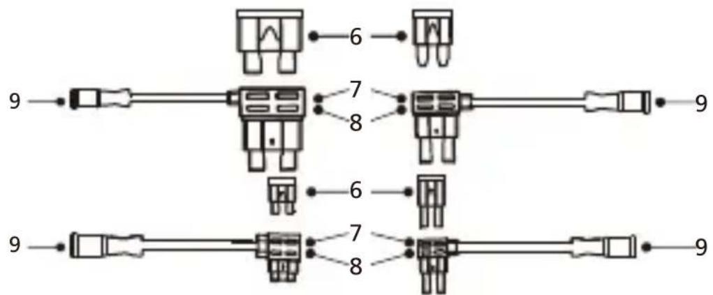 KENWOOD CA-DR1130 - Przewód zasilający - 2