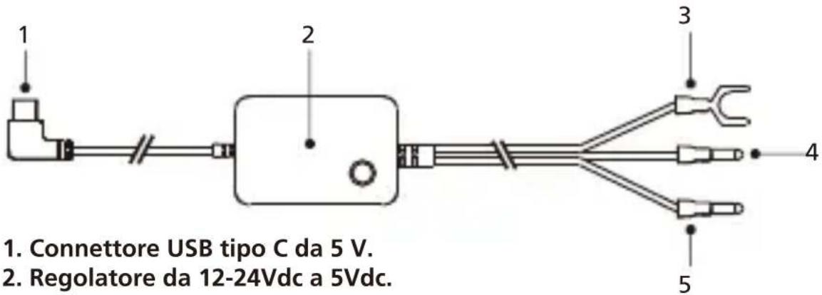 KENWOOD CA-DR1130 - Cavo di alimentazione - 1