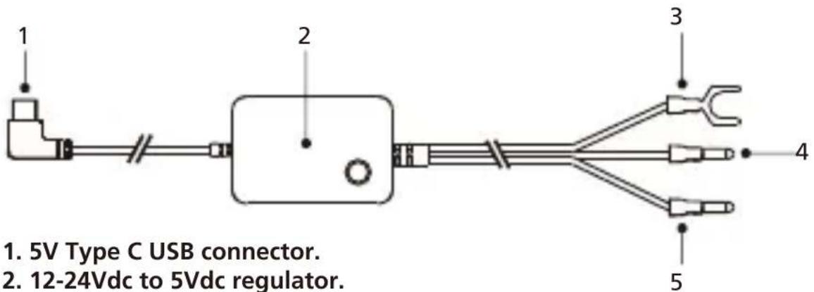 KENWOOD CA-DR1130 - Power Cable - 1