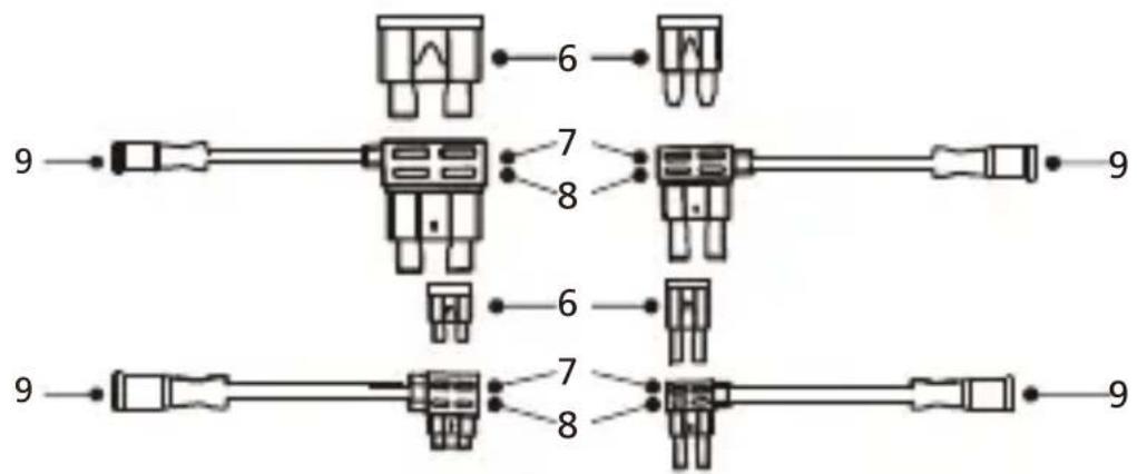 KENWOOD CA-DR1130 - Cabluri siguranțe - 1