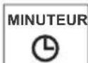 TCL MT1420 - MODE MINUTERIE RÉGLER LA MINUTERIE SUR - 1