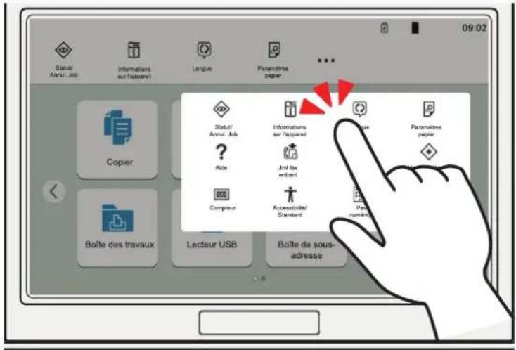 OLIVETTI d-Copia 5524MF - Fenêtre contextuelle - 1