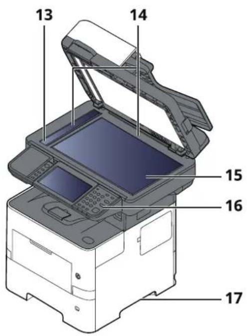 OLIVETTI d-Copia 5524MF - Extérieur de la machine - 2