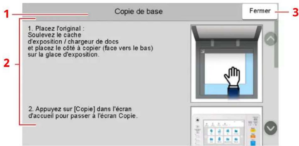 OLIVETTI d-Copia 5524MF - Sélectionner les éléments à vérifier dans la liste. - 2