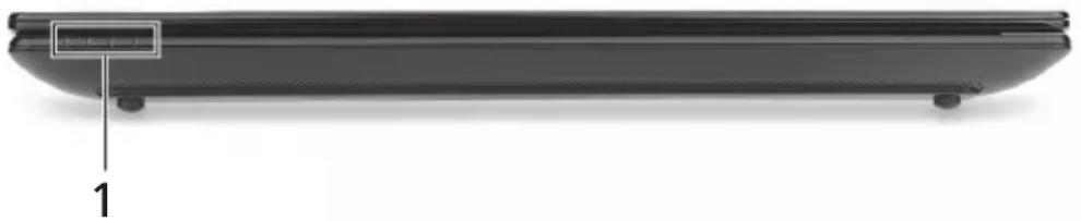 ACER Aspire One 531h - Vista frontale in dettaglio - 1