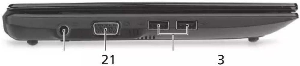 ACER Aspire One 531h - Vista izquierda - 1