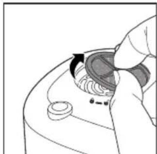 PHILIPS Avent SCF293 - Cleaning the filter (SCF293) - 3