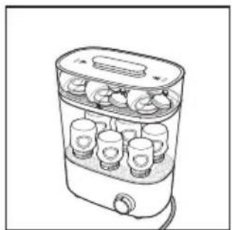 PHILIPS Avent SCF293 - Assembling the sterilizer - 3