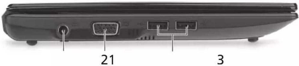 ACER Aspire One 571hk - Linkerkant - 1