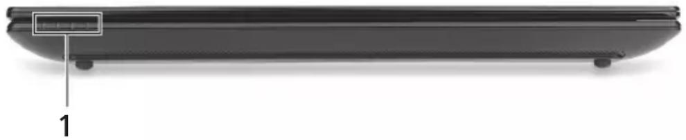 ACER Aspire One 571hk - Widok z przodu (pokrywa zamknięta) - 1