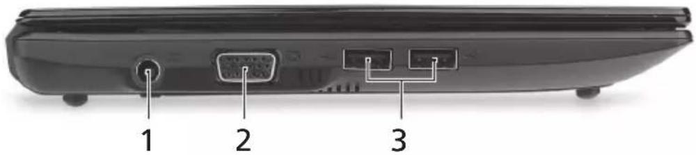 ACER Aspire One 571hk - 左视图 - 1