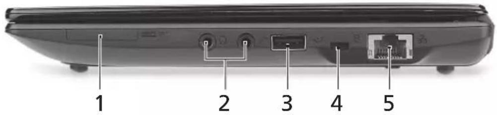 ACER Aspire One 571hk - Pandangan kanan - 1