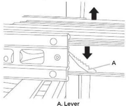 JennAir JUBFR242HX - REMOVE AND REPLACE THE RACKS - 1
