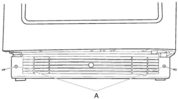 JennAir JUBFR242HX - TO REMOVE THE BASE GRILLE: - 1