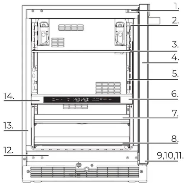 JennAir JUBFR242HX - FEATURES - 1