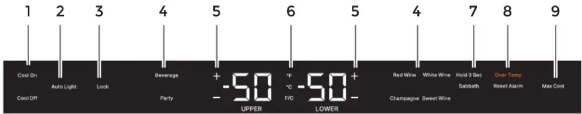 JennAir JUBFR242HX - UTILISATION DU RÉFRIGÉRATEUR POUR BOISSONS - 1