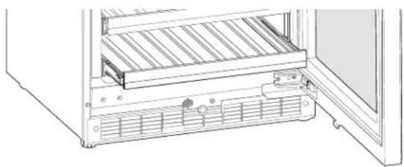 JennAir JUBFR242HX - STOCKAGE DE BOISSONS DANS LE RÉFRIGÉRATEUR POUR BOISSONS - PORTE-BOUTEILLES 1 - 4