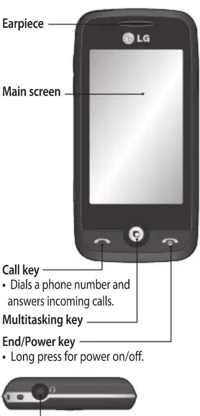 LG Cookie Fresh - Getting to know your phone - 1