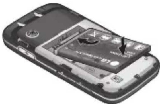 LG Cookie Fresh - Installation de la batterie - 1