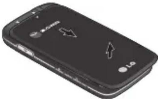 LG Cookie Fresh - Retirez le couvercle de la batterie - 1