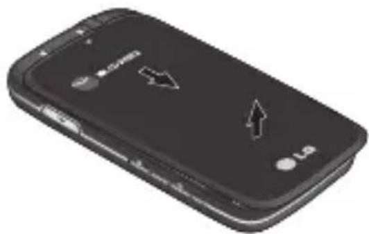 LG Cookie Fresh - Verwijder de batterijklep - 1